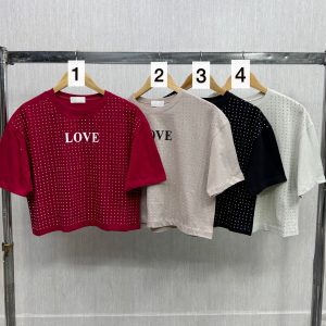 کراپ تیشرت نگین لاو کد 1402